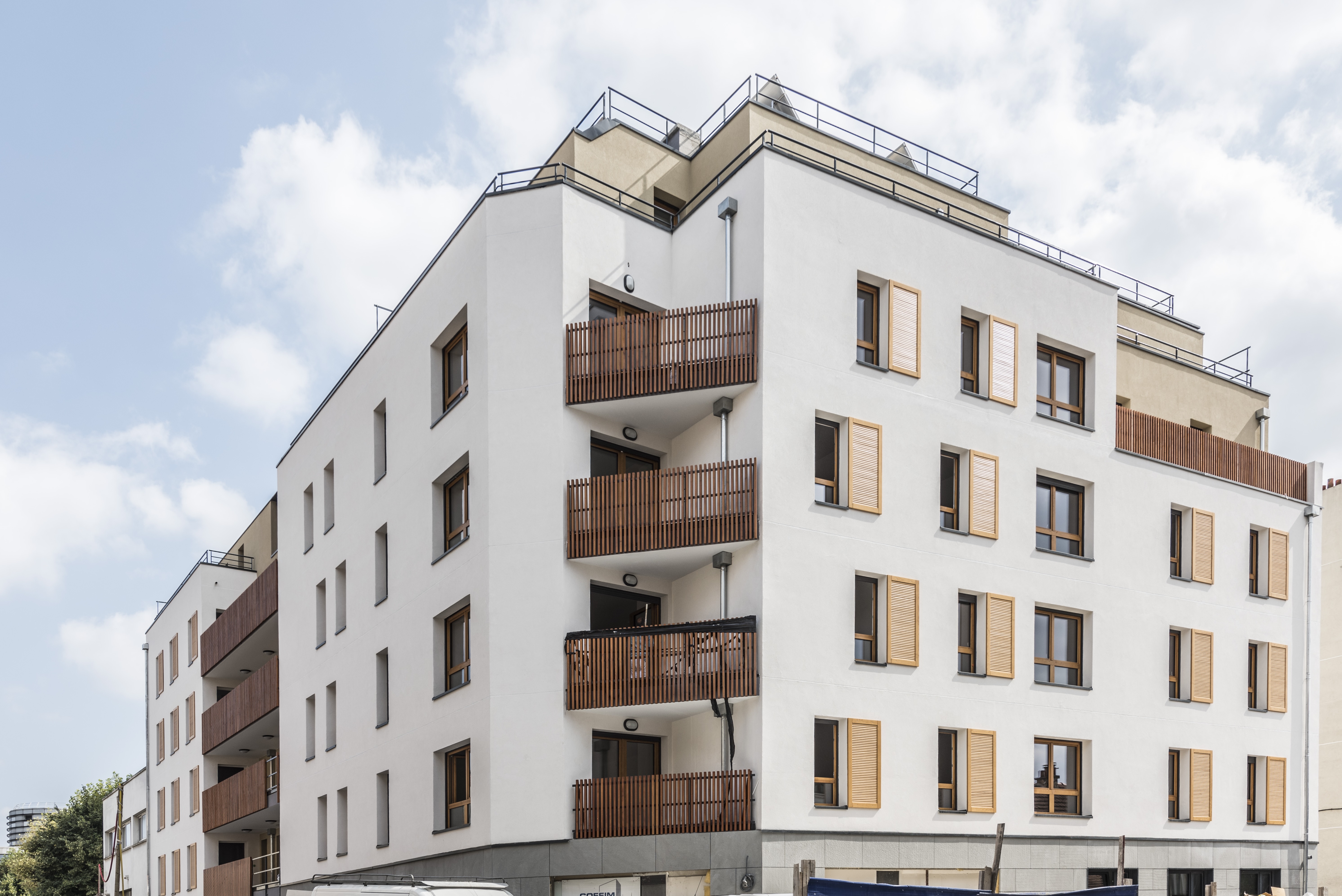 Résidence rue Gutenberg, Montreuil