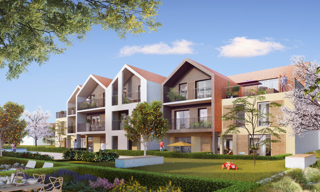 Résidence Coeur d'Arcy, avenue Jean Jaurès, Bois d'Arcy (78)